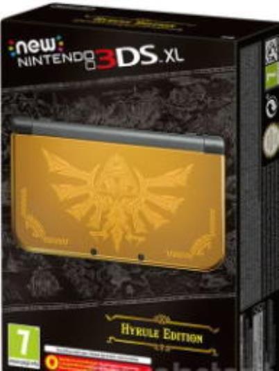 NINTENDO Nintendo New 3DS XL console Hyrule Limited Edition bundle